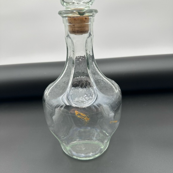 Vintage Belle of Lincoln Clear Glass Etched Jack Daniels Decanter - Picture 5 of 6